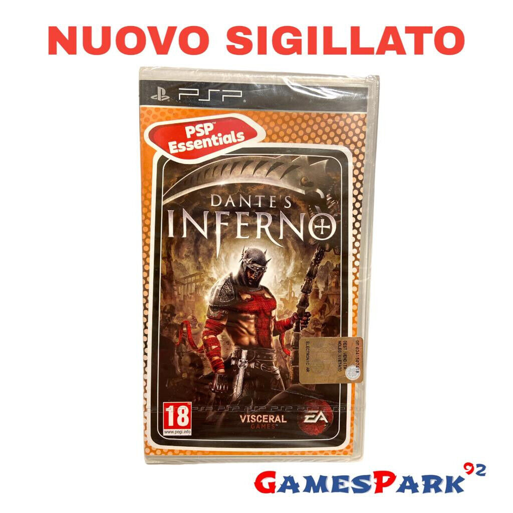 DANTE’S INFERNO PSP PLAYSTATION NUOVO SIGILLATO