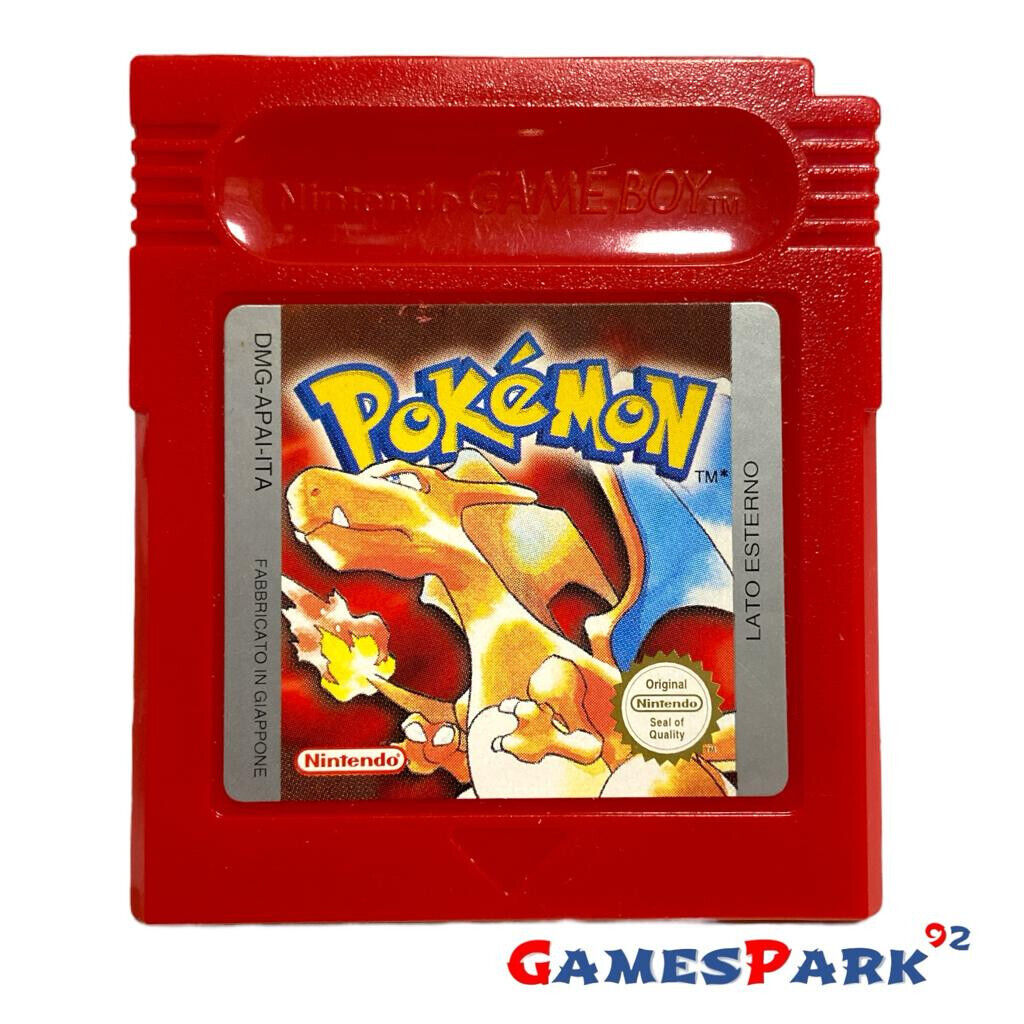 Pokémon Rosso Game Boy Nintendo USATO