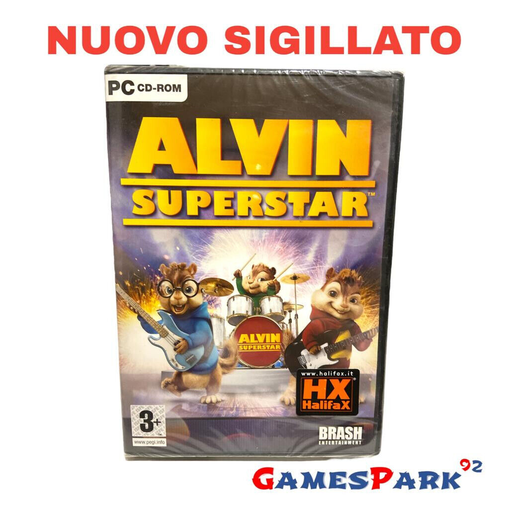 ALVIN SUPERSTAR PC COMPUTER NUOVO SIGILLATO – GamesPark92