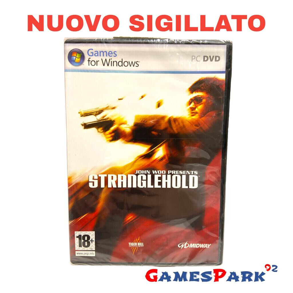 JOHN WOO PRESENTS STRANGLEHOLD PC COMPUTER NUOVO SIGILLATO – GamesPark92