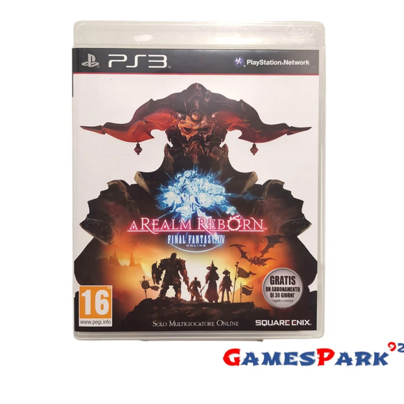 A Realm Reborn Final Fantasy XIV Online PS3 Playstation 3 USATO