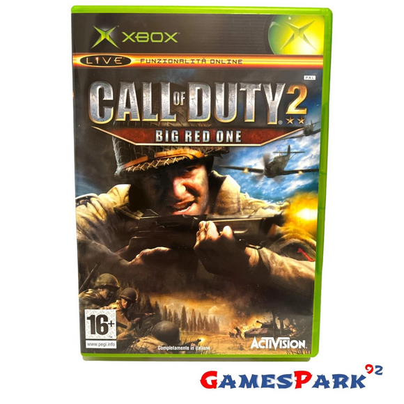 Call of Duty 2 Big Red One XBOX USATO