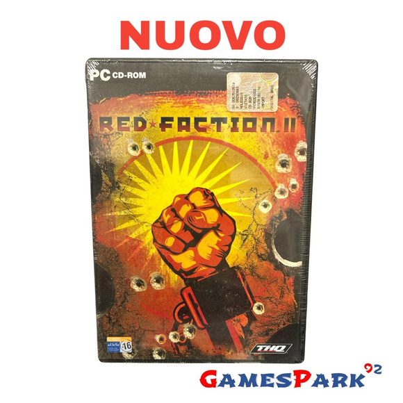 Red Faction II 2 PC Computer NUOVO