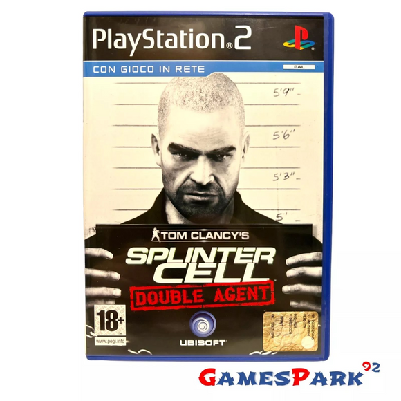 Tom Clancy’s Splinter Cell Double Agent PS2 PlayStation 2 USATO