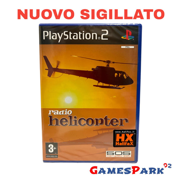 Radio Helicopter PS2 PlayStation 2 Nuovo Sigillato