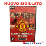 Manchester United Club Football 2005 PC Computer NUOVO SIGILLATO