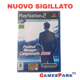 Football Manager Campionato 2005 PS2 Playstation 2 NUOVO SIGILLATO