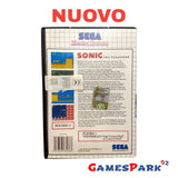 SONIC THE HEDGEHOG SEGA MASTER SYSTEM NUOVO