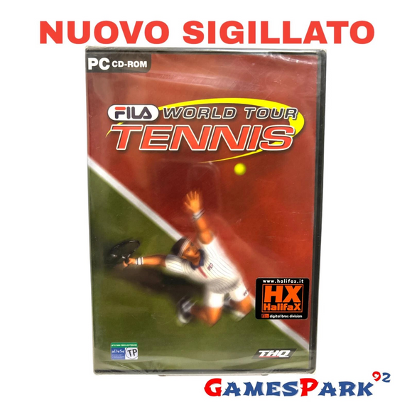 FILA World Tour Tennis PC Computer NUOVO SIGILLATO