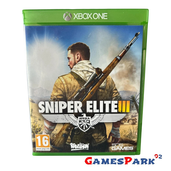 Sniper Elite III 3 Xbox One USATO