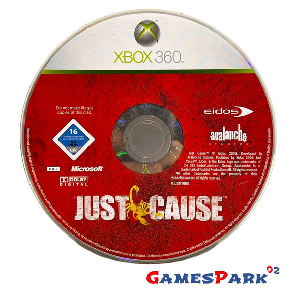Just Cause XBOX 360 USATO