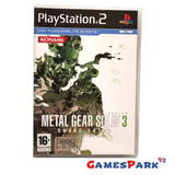 Metal Gear Solid 3 Snake Eater PS2 Playstation 2 USATO