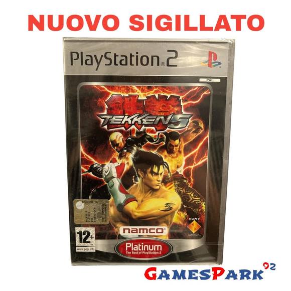 Tekken 5 PS2 Playstation 2 NUOVO