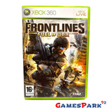 Frontlines Fuel of War XBOX USATO