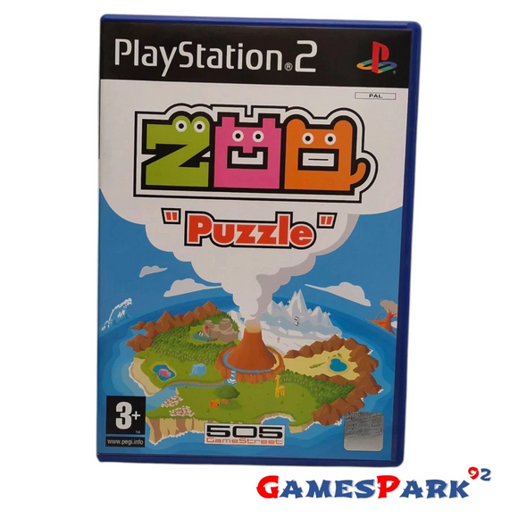 Zoo Puzzle PS2 Playstation 2 USATO