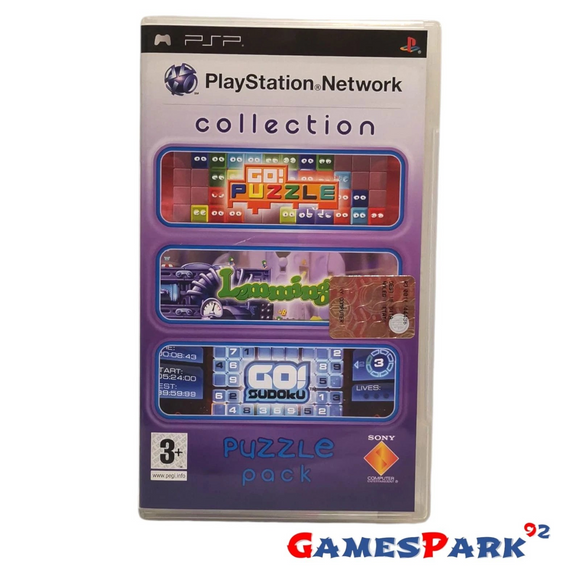 Playstation Network Collection Puzzle Pack PSP Playstation USATO