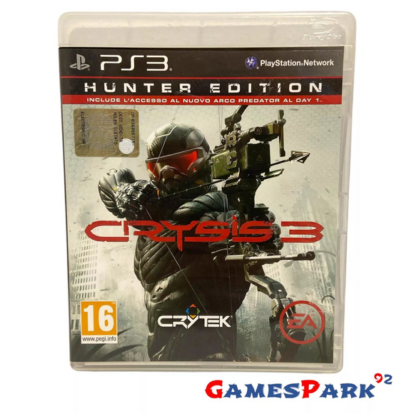 Crysis 3 Hunter Edition PS3 PlayStation 3 USATO