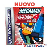 Megaman Battle Network 4 Red Sun Game Boy Advance GBA NUOVO