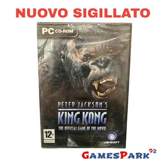 Peter Jackson's King Kong The Official Game of the Movie PC Computer NUOVO SIGILLATO