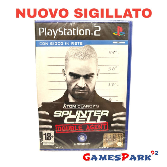 Tom Clancy’s Splinter Cell Double Agent PS2 PlayStation 2 NUOVO SIGILLATO