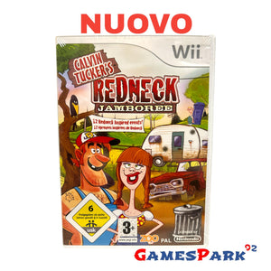 Calvin Tucker’s Redneck Jamboree Wii Nintendo NUOVO