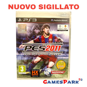 Pro Evolution Soccer PES 2011 PS3 PlayStation 3 Nuovo Sigillato