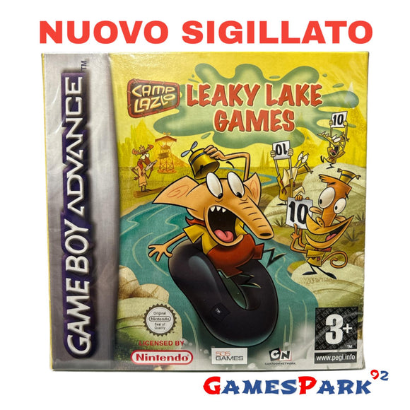 Camp Lazlo Leaky Lake Games Game Boy Advance GBA NUOVO SIGILLATO