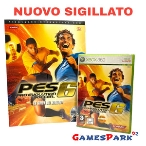 Guida Strategica Pro Evolution Soccer 6 con gioco XBOX 360 NUOVO