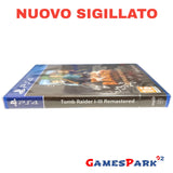 Tomb Raider I-III Remastered PS4 PlayStation 4 NUOVO SIGILLATO