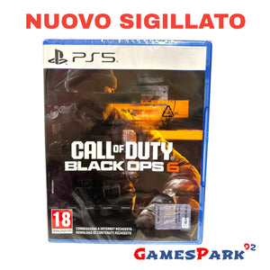 Call of Duty Black Ops 6 PS5 PlayStation 5 NUOVO SIGILLATO