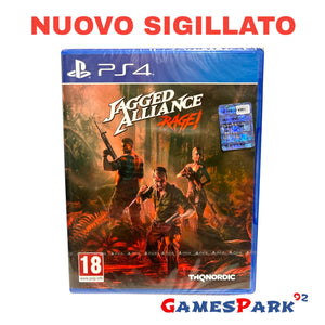 Jagged Alliance Rage PS4 Playstation 4 NUOVO SIGILLATO