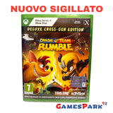 Crash Team Rumble Deluxe Cross-Gen Edition XboX One Series X NUOVO SIGILLATO