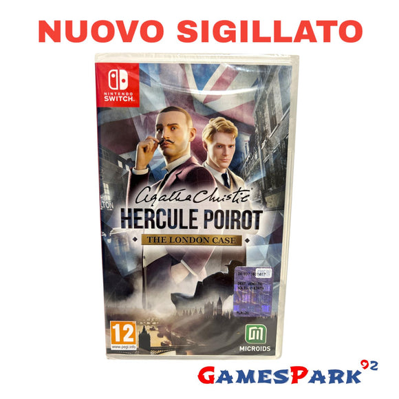 Agatha Christie Hercule Poirot The London Case Switch Nintendo Nuovo Sigillato