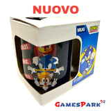 Sonic The Hedgehog Sonic, Tails & Knucles Tazza Mug 11oz 320 ml Nuova