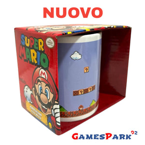 Super Mario Retro Title Tazza Mug 11oz 315ml Nuova