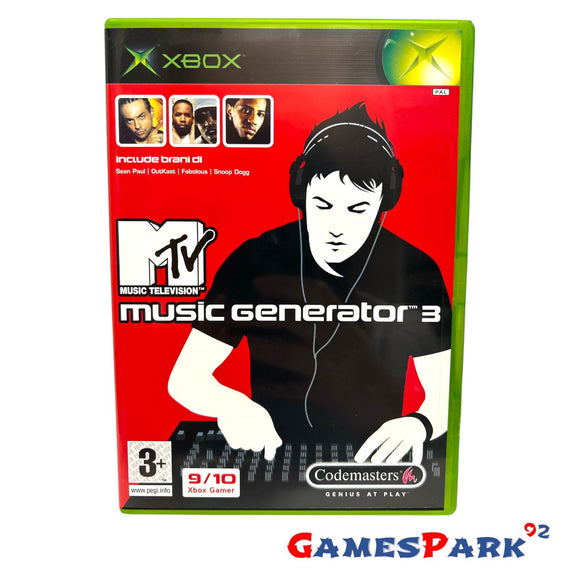 MTV Music Generator 3 Xbox Usato