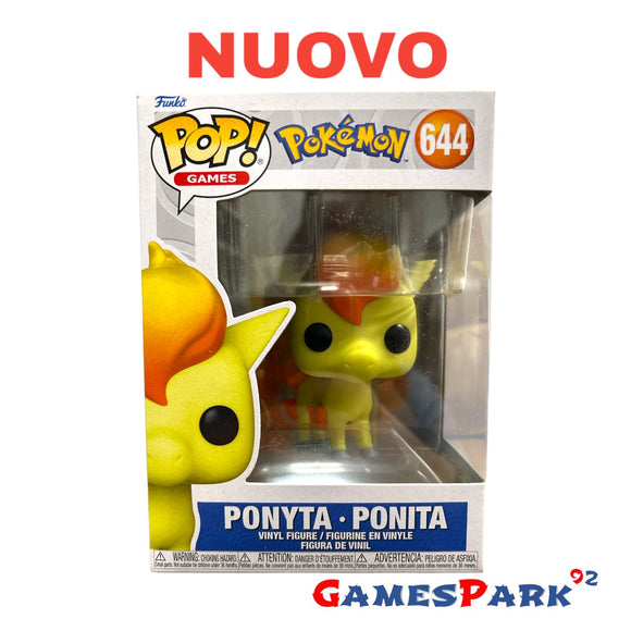 Funko Pop Ponyta Pokémon 644 Nuovo