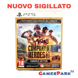 Company of Heroes 3 Console Edition PS5 PlayStation 5 Nuovo Sigillato