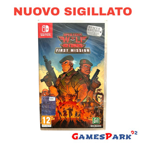 Operation Wolf Returns First Mission Rescue Edition Nintendo Switch Nuovo Sigillato