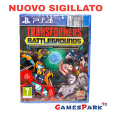 Transformers Battlegrounds PS4 PlayStation 4 Nuovo Sigillato