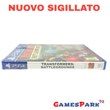 Transformers Battlegrounds PS4 PlayStation 4 Nuovo Sigillato