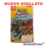 Teenage Mutant Ninja Turtles Arcade Wrath of the Mutants Nintendo Switch NUOVO SIGILLATO
