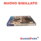 Metal Gear Survive PS4 Playstation 4 NUOVO SIGILLATO