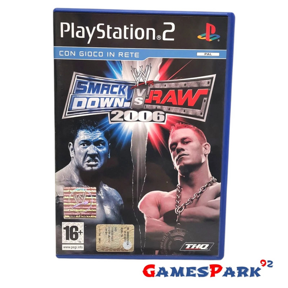 Smackdown vs Raw 2006 PS2 Playstation 2 USATO