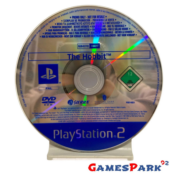 The Hobbit PS2 Playstation 2 USATO
