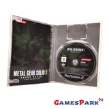Metal Gear Solid 3 Snake Eater PS2 Playstation 2 USATO