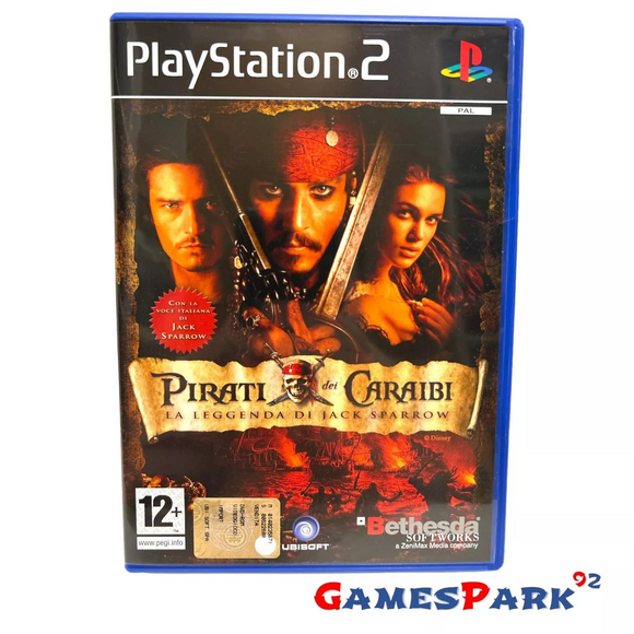 Pirati dei Caraibi La Leggenda di Jack Sparrow PS2 PlayStation 2 USATO