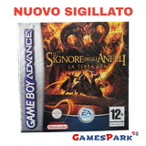 Il Signore degli Anelli la Terza Era Game Boy Advance GBA NUOVO SIGILLATO