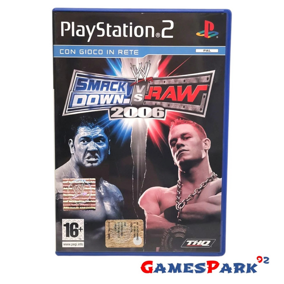 Smackdown vs Raw 2006 PS2 Playstation 2 USATO