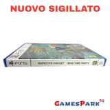Inspector Gadget Mad Time Party PS5 Playstation 5 NUOVO SIGILLATO